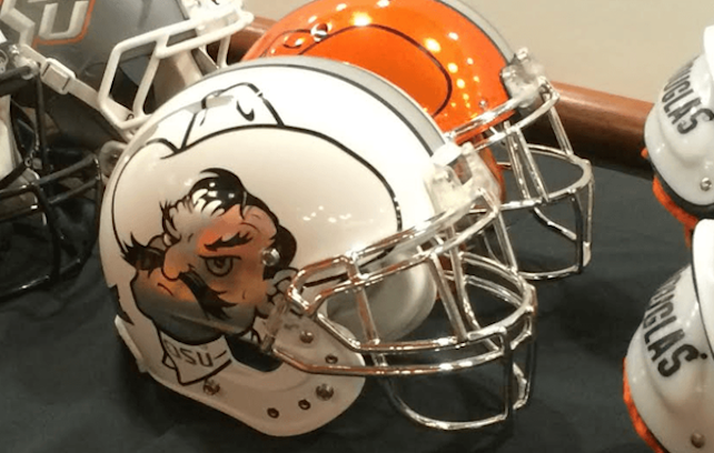 oklahoma state new helmets