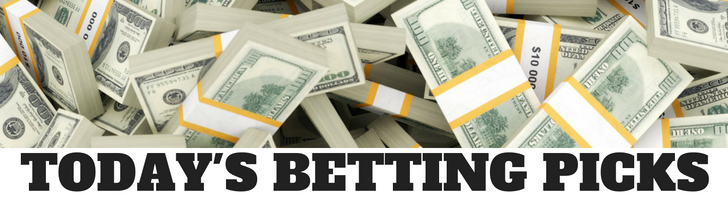 Sports betting picks for today. 